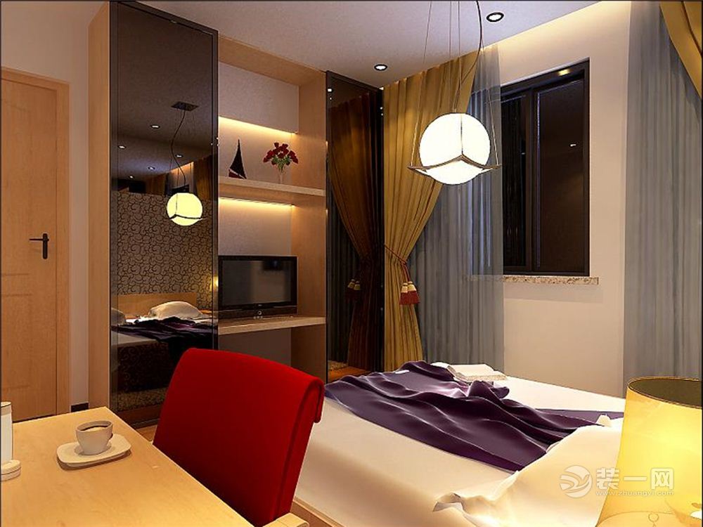 六套50平小户型装修样板房设计方案