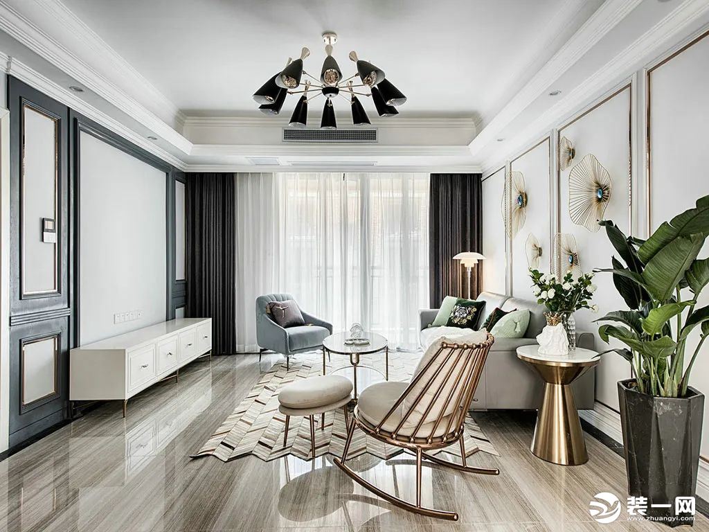 客厅布置效果图