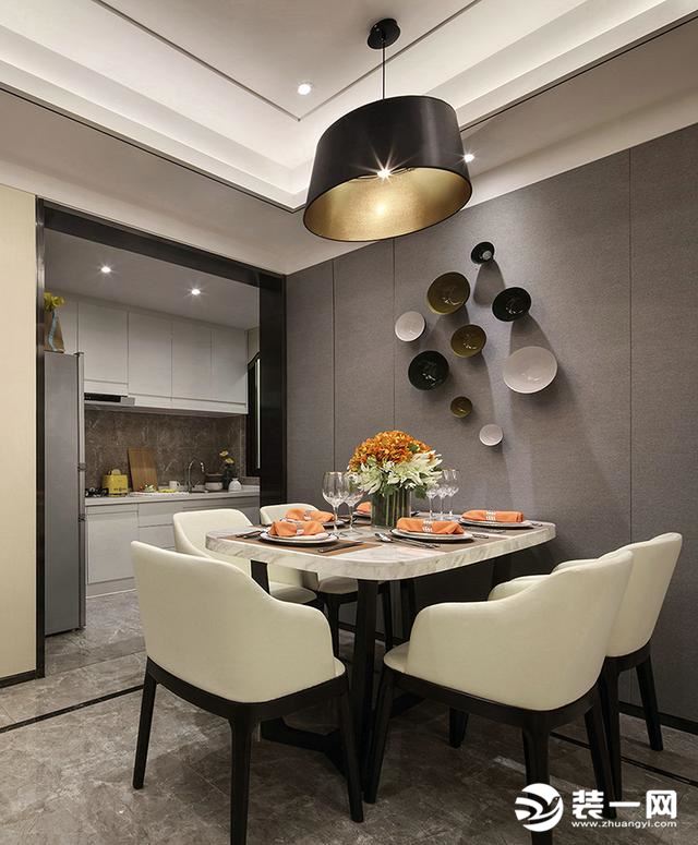 半开放厨房装修效果图 半开放厨房装修效果图