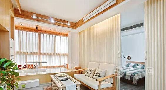 40平米一室一厅装修效果图