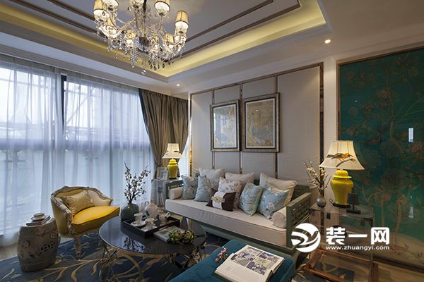 奢华新中式究竟有多美？144平四室两厅两卫装修实景