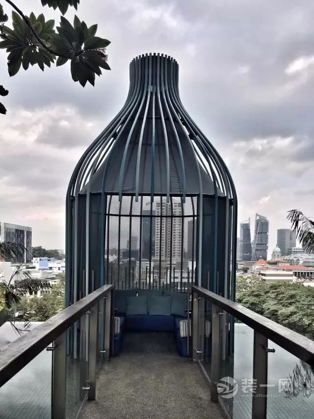 新加坡建筑的标杆设计将绿化融入进线条感十足的装修