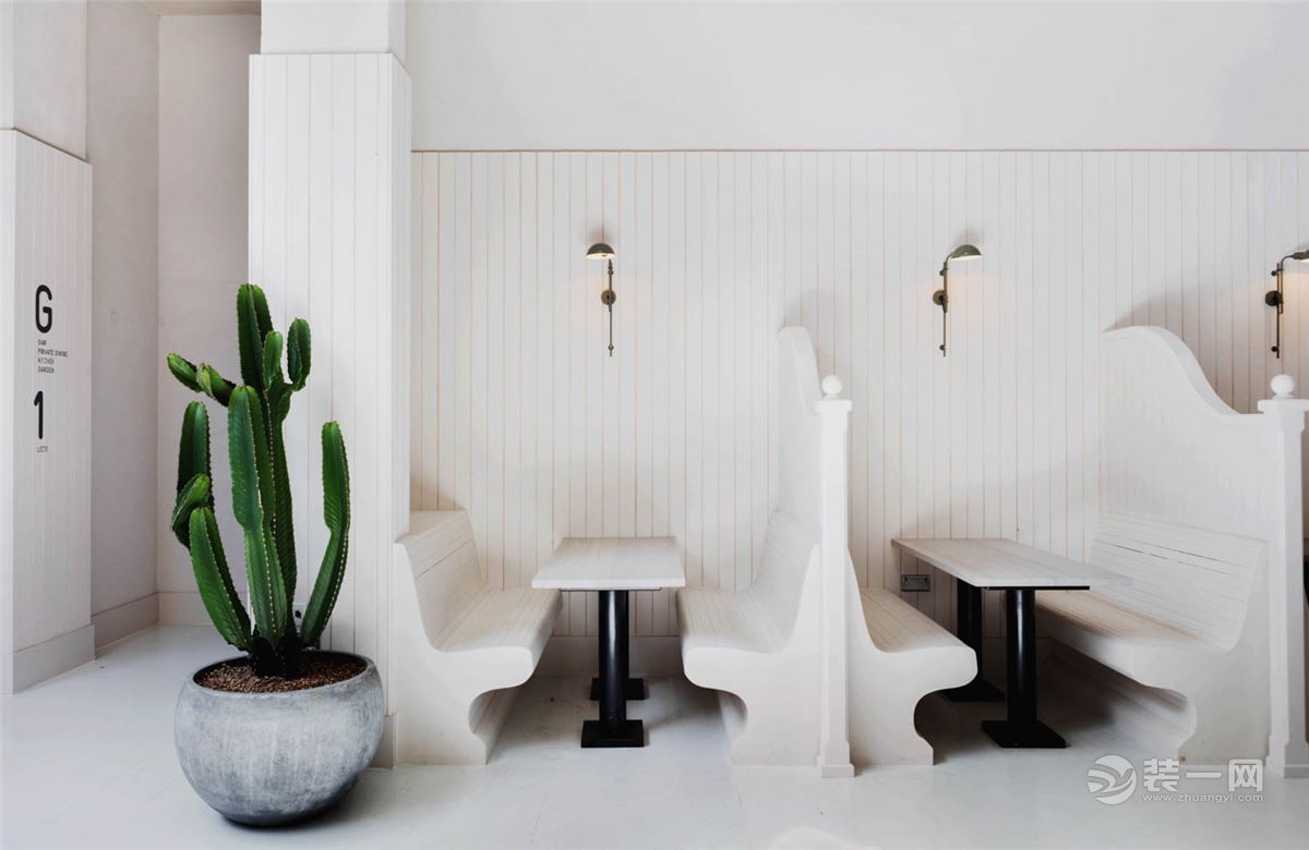 国外装修案例装饰网分享旧房改造案例防局爆改潮人餐厅超惊艳