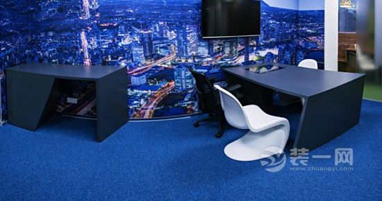 装修网分享办公室装修实景图装饰网国外装修设计赏析