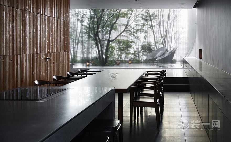 装修网分享国外装修设计案例385㎡日本广岛住宅