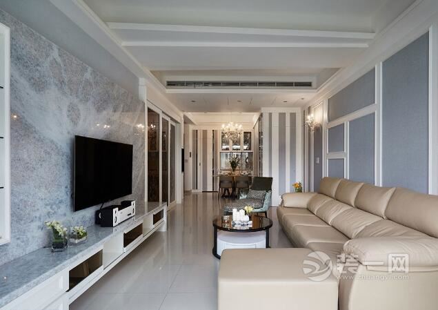 三室两厅新古典风格装修图