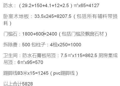 120平米装修多少钱附11万装修报价+计算公式