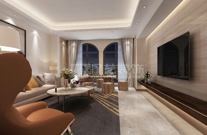 公园1903-120㎡现代简约星艺作品