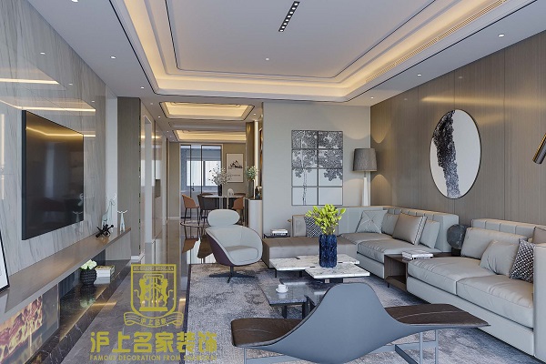 正商花语里123平美式风格效果图