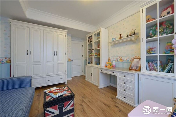 三房两厅两卫装修图美式风格儿童房 三房两厅两卫装修图美式风格儿童房