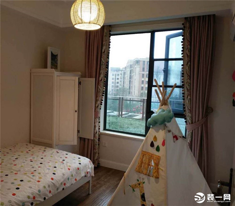 美式风格两室两厅装修图片新房装修实景图儿童房