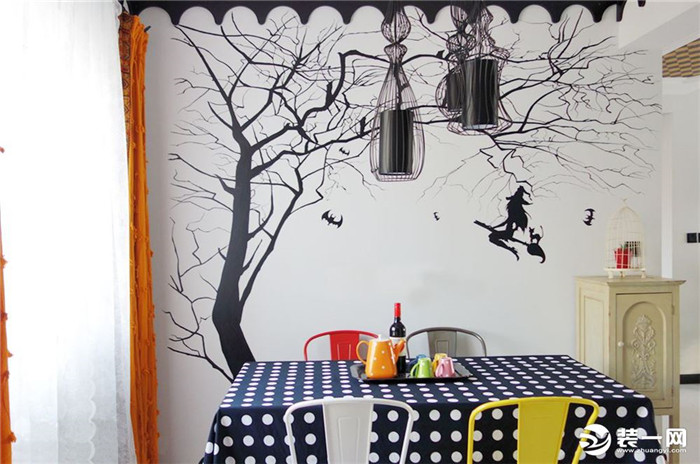 重庆佳天下装修公司两室两厅装修效果图餐厅