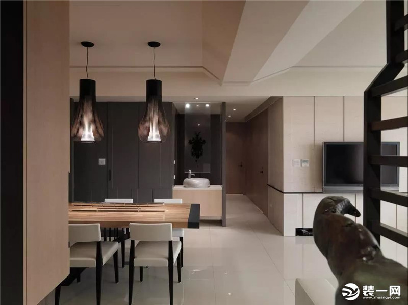 190平三室两厅装修效果图豪华装修效果图三室两厅餐厅重庆装修公司费用28万