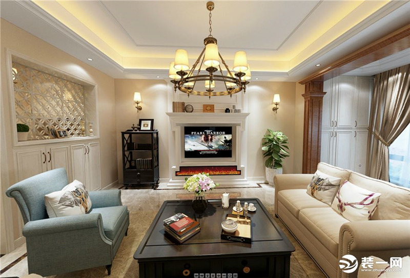 重庆美的家装修公司案例PK 同是129平米但风格不同