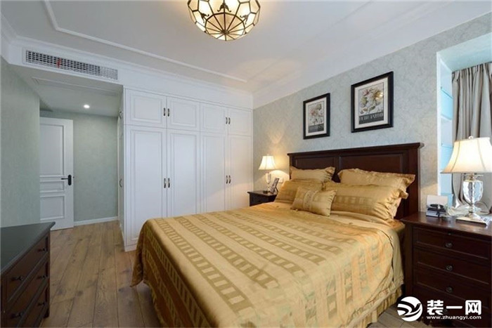 三房两厅两卫装修图美式风格卧室 三房两厅两卫装修图美式风格卧室