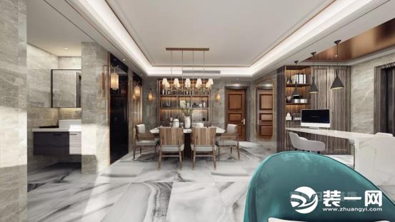 融侨城138平三室两厅现代中式风设计案例 融侨城138平三室两厅现代中式风设计案例