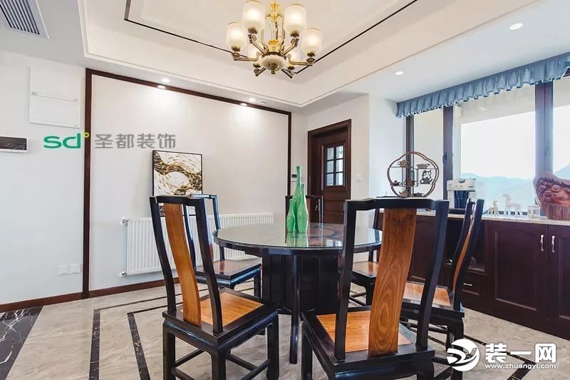 新中式设计实景图