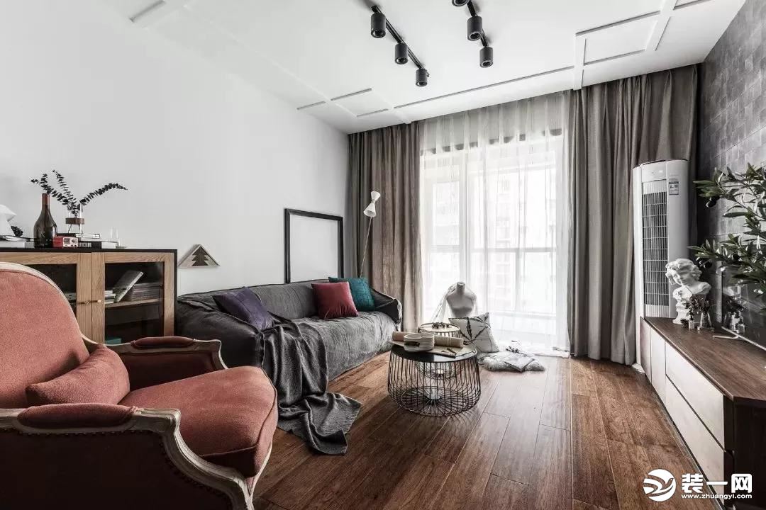 136平三居室现代简约风格设计效果图