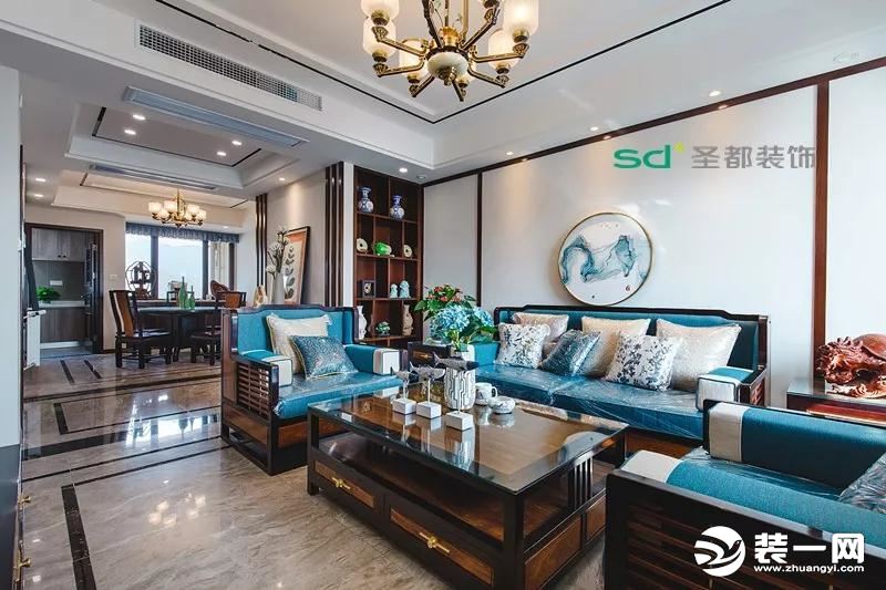 新中式设计实景图