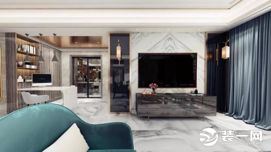 融侨城138平三室两厅现代中式风设计案例 融侨城138平三室两厅现代中式风设计案例