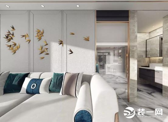 融侨城138平三室两厅现代中式风设计案例 融侨城138平三室两厅现代中式风设计案例