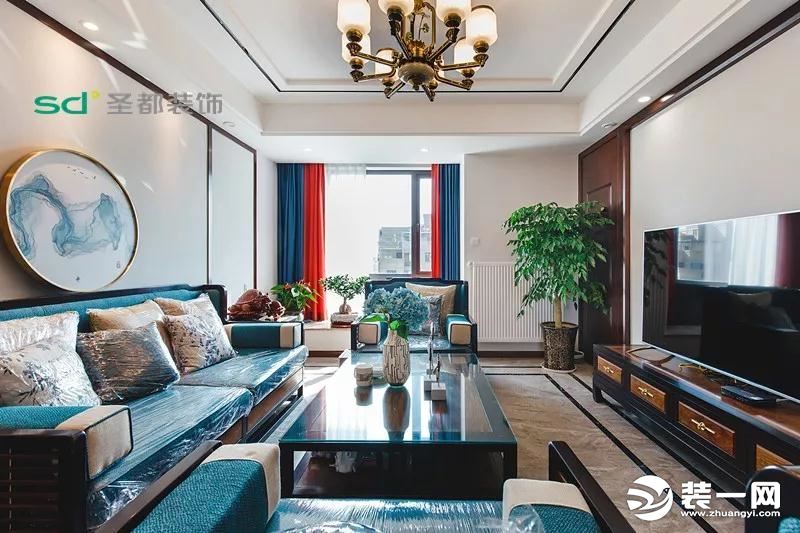 新中式设计实景图