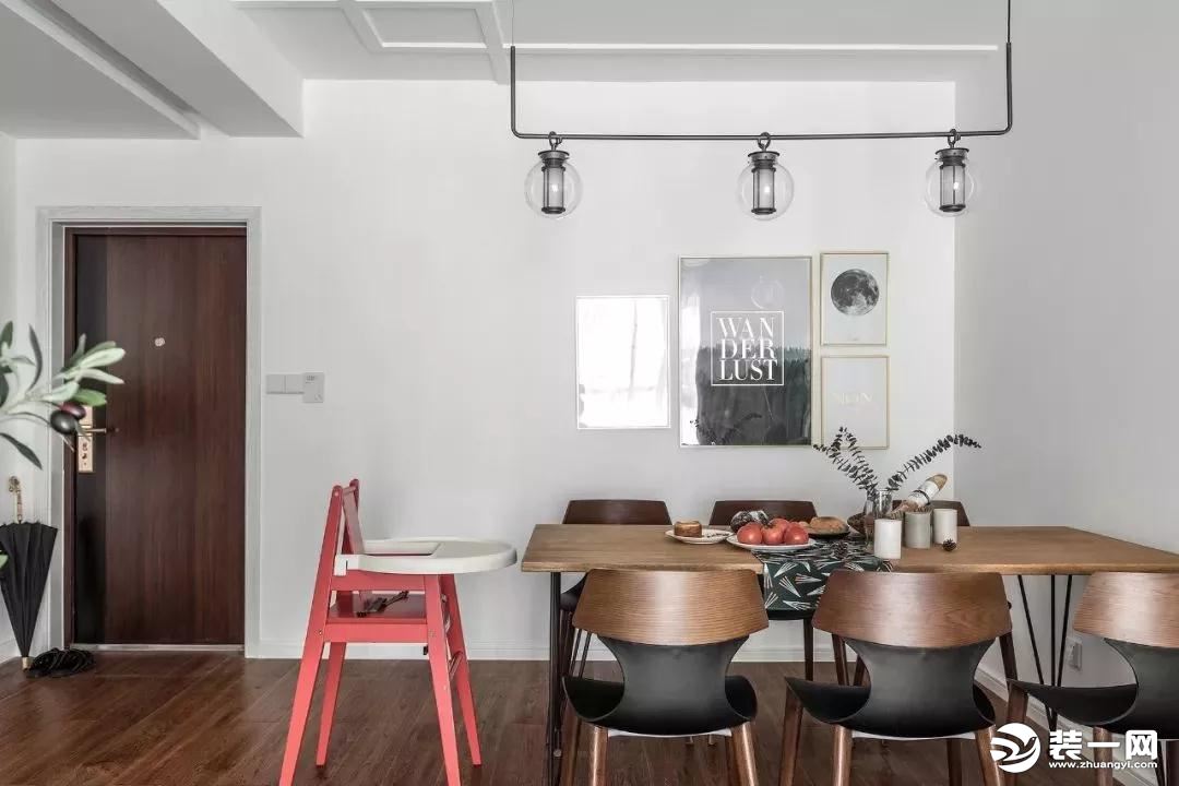 136平三居室现代简约风格设计效果图