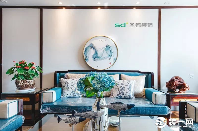 新中式设计实景图