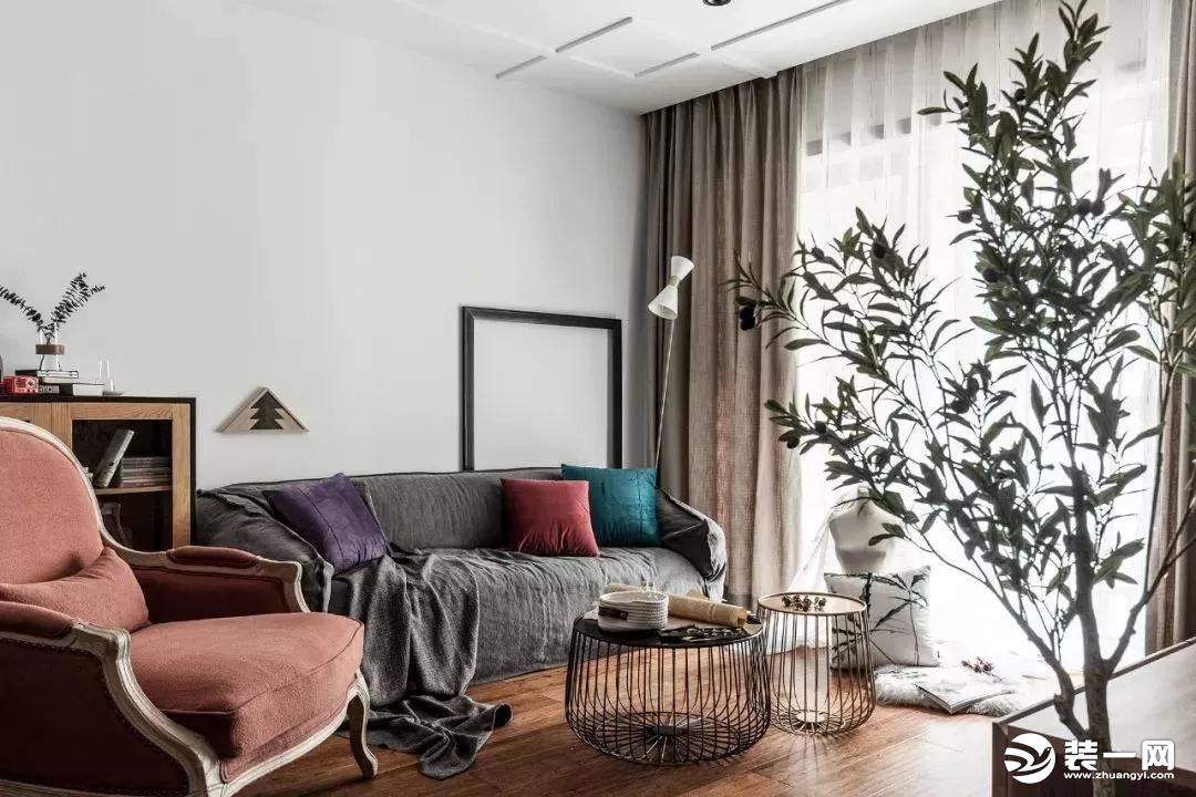 136平三居室现代简约风格设计效果图