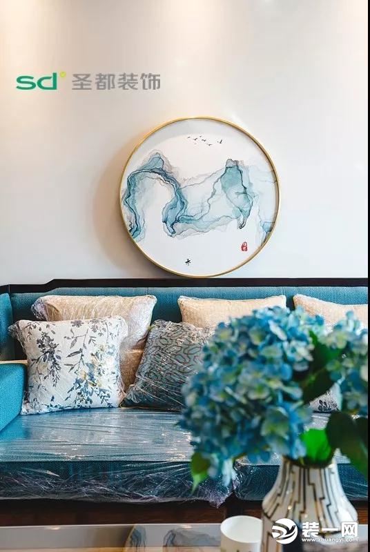 新中式设计实景图