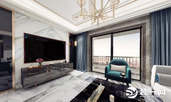 融侨城138平三室两厅现代中式风设计案例 融侨城138平三室两厅现代中式风设计案例