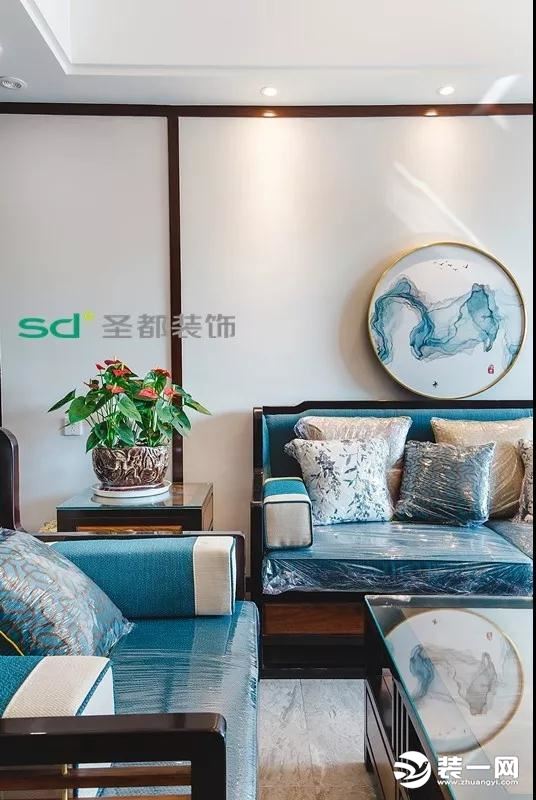 新中式设计实景图