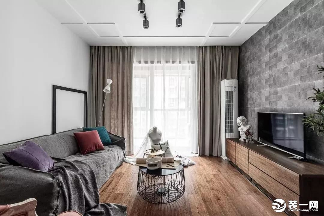 136平三居室现代简约风格设计效果图