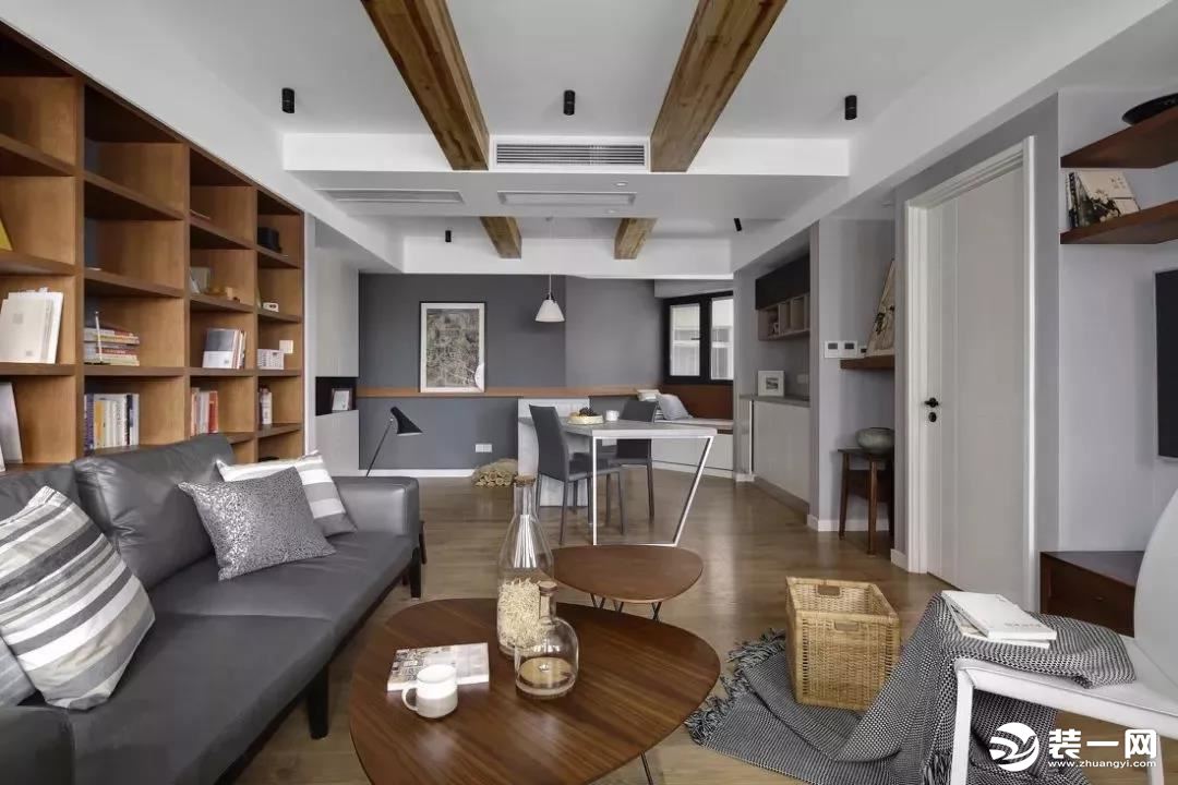客厅有横梁装修图片 客厅有横梁装修图片