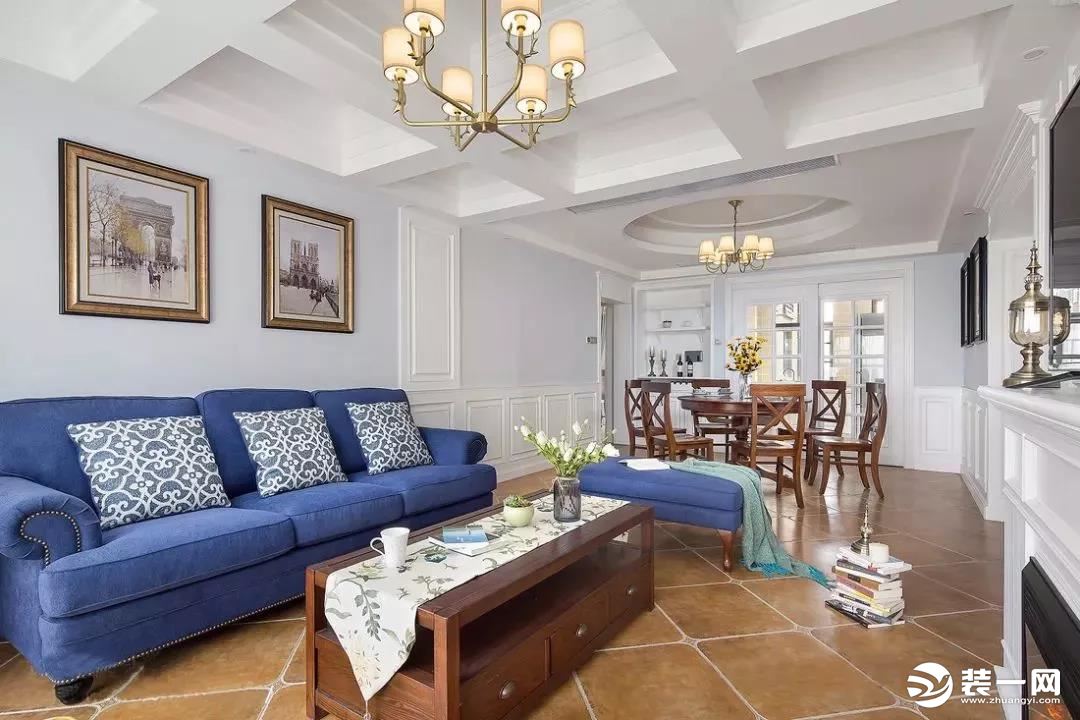 客厅有横梁吊顶装修效果图 客厅有横梁吊顶装修效果图