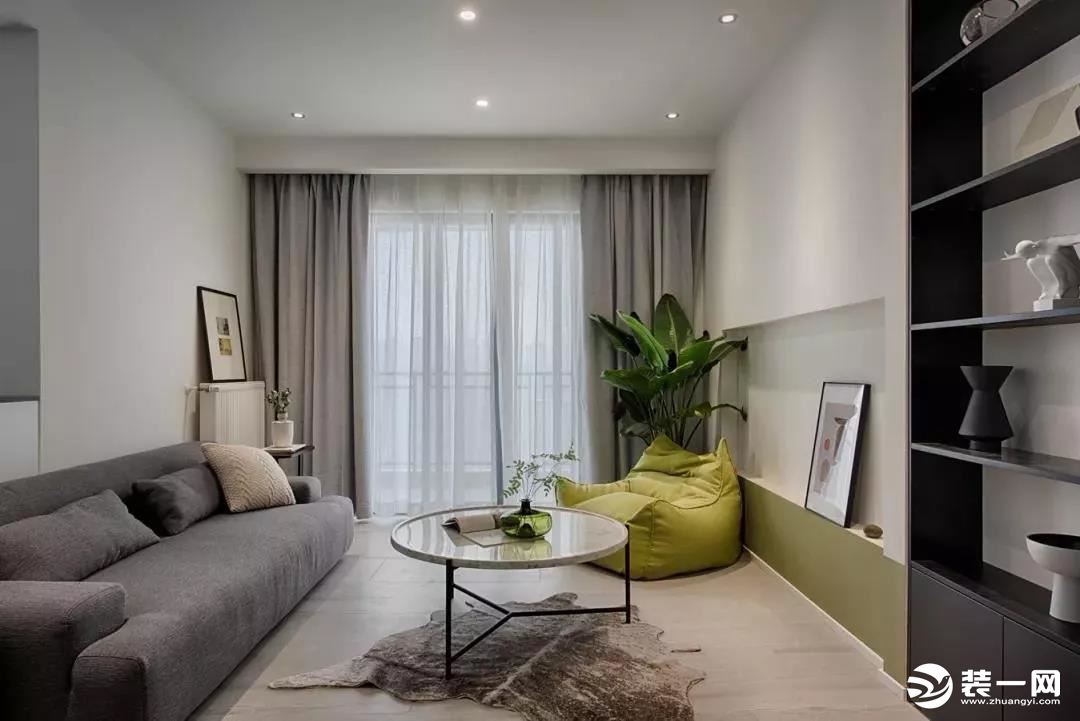 婚房首选 95平精致小三房装修设计 现代简约风装修案例