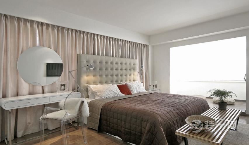 三居室现代简约风格装修效果图