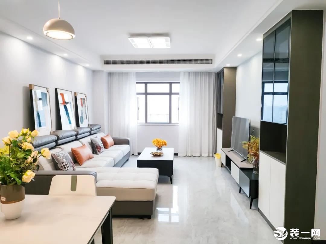 85平两室一厅装修设计图