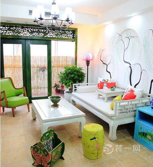 昆明装修公司古典中式装修案例 诗意江南景呈现眼前