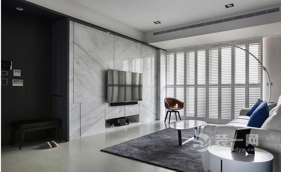 昆明95平米装修效果图 小两房采用现代简约风格设计