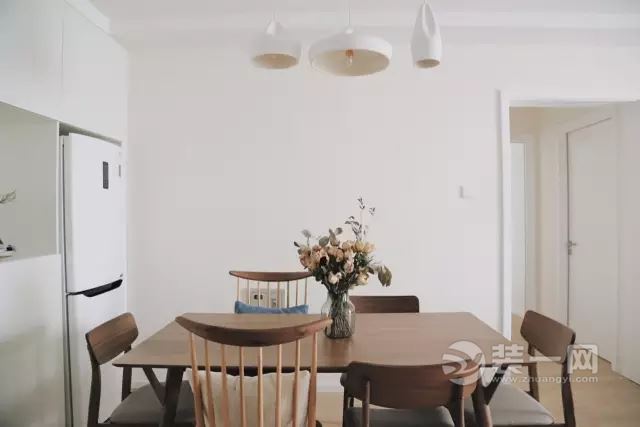 MUJI风格装修96平米两居室装修案例