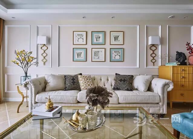 180平米简约美式风格家装实景图