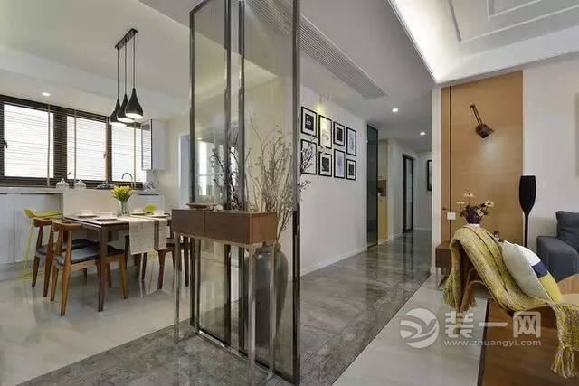 昆明万宏国际160平四居室装修案例20万现代简约风