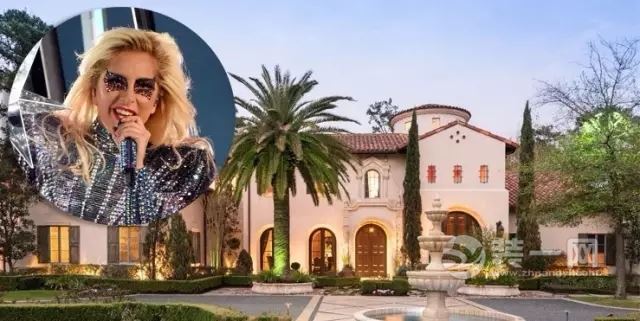 LadyGaga豪华别墅装修曝光内部装饰奢华而复古