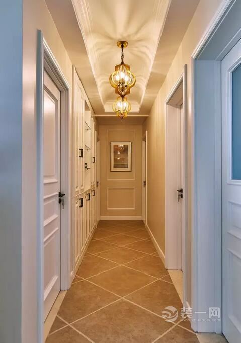 180平米简约美式风格家装实景图