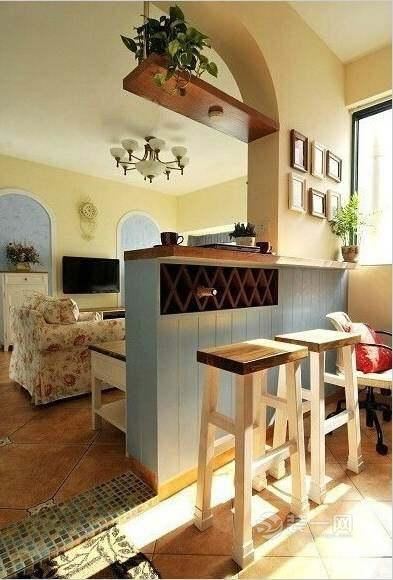 小户型吧台装修效果图