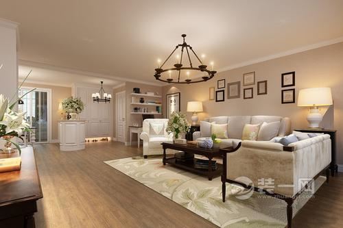 欧美风情温婉温馨 昆明万宏国际138平四居室装修浪漫