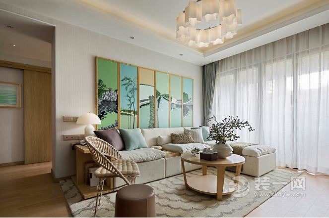 85平两居室现代混搭风装修效果图 昆明装修公司精选