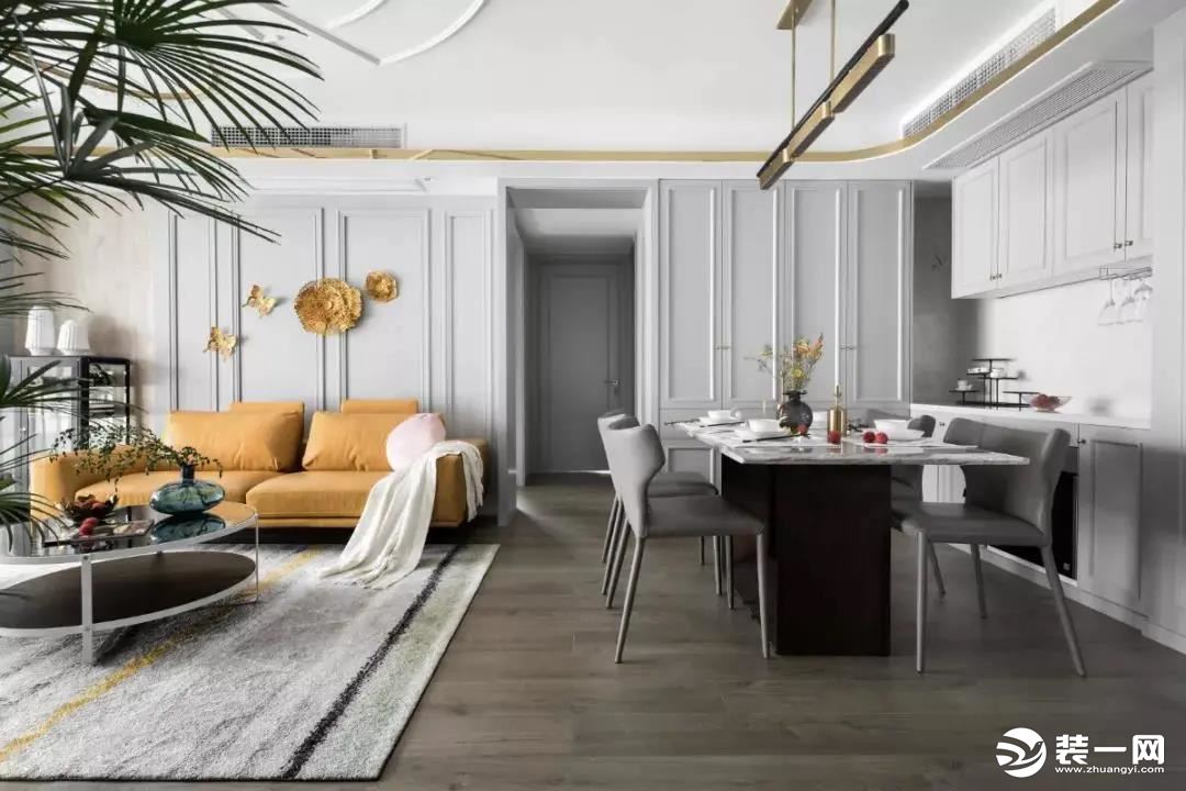 现代轻奢风格装修效果图