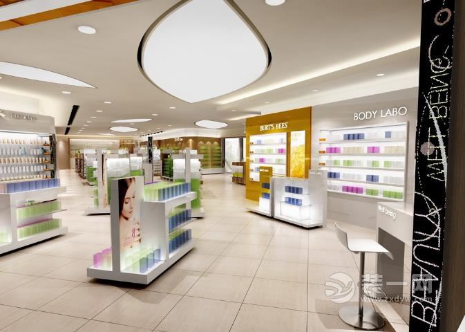 化妆品店装修效果图